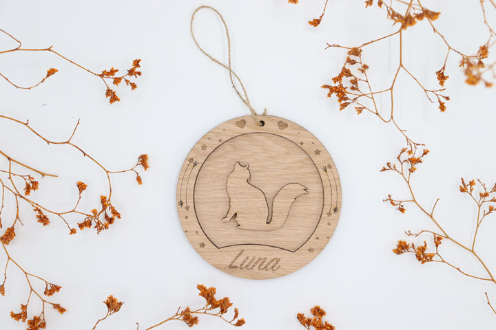 Personalised Dog or Cat silhouette Hanger