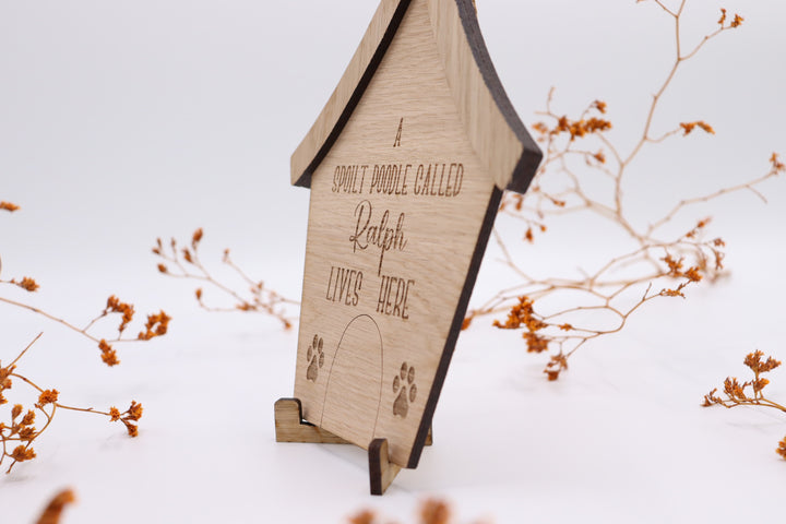 Bespoke Dog House Tag