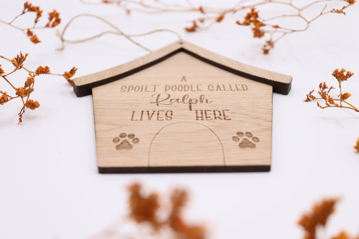 Bespoke Dog House Tag