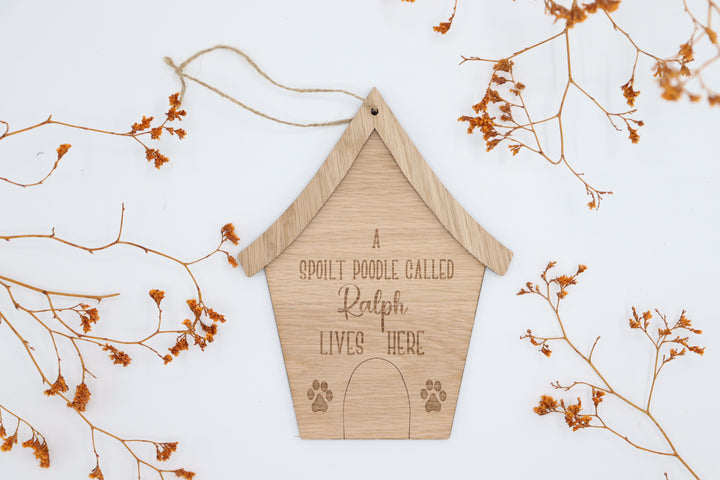 Bespoke Dog House Tag