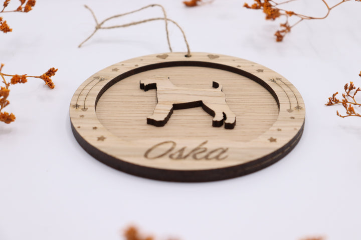 Personalised Dog or Cat silhouette Hanger