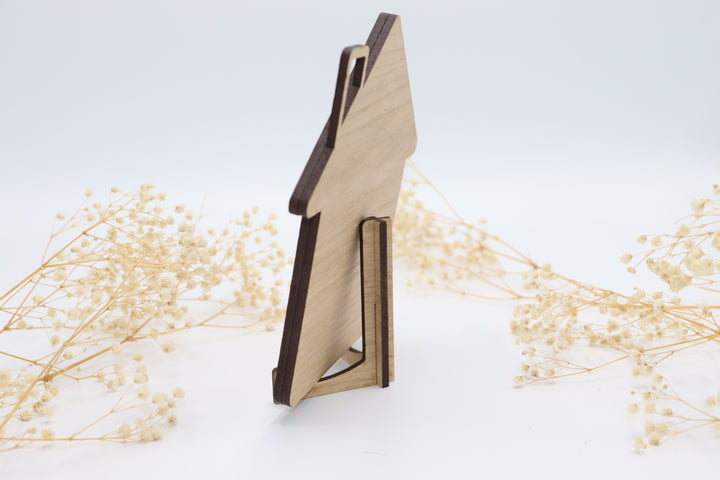 Personalised Wooden Family Home Ornament